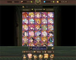 CONTA SEVEN DEADLY SINS: GRAND CROSS 7DS - Outros