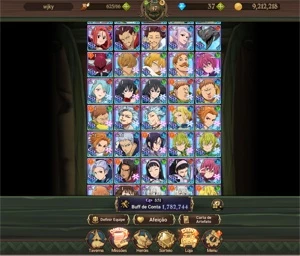 CONTA SEVEN DEADLY SINS: GRAND CROSS 7DS - Outros