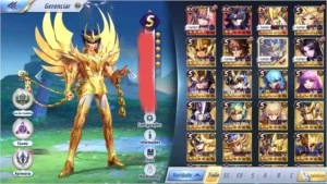 Conta Saint Seiya Awakening Lv 45 Server A-8 Gemini +26 S SSA