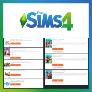 CONTA ORIGIN THE SIMS 4 ESTAÇÕES PETS MAGIA SIM CITY - Outros