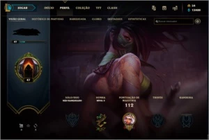 CONTA SMURF DE LOL UNRANKED - League of Legends