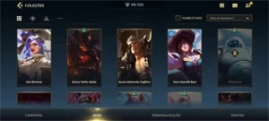 Conta Wild Rift Diamante IV. NV max, 64 champions, 20 skins. - Assinaturas e Premium