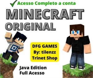 Minecraft FULL ACESSO - Java Edition - Original - Outros