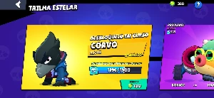 Conta brawl stars 370 gemas, passe Plus skins lendária
