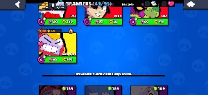 Conta brawl stars 370 gemas, passe Plus skins lendária