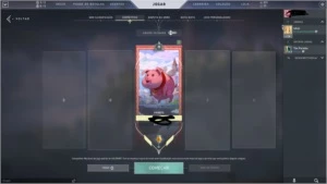 Conta de valorant muitas skins e facas!