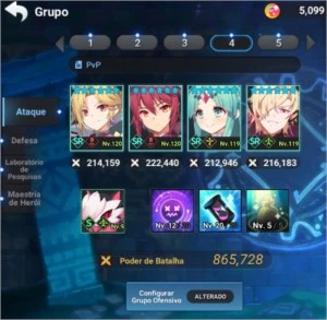 Grand Chase Mobile BR Conta End-Game [Latin America]