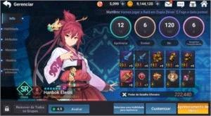Grand Chase Mobile BR Conta End-Game [Latin America]