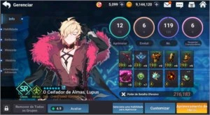 Grand Chase Mobile BR Conta End-Game [Latin America]