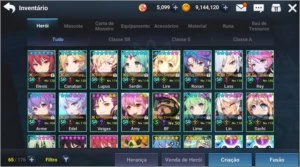 Grand Chase Mobile BR Conta End-Game [Latin America]