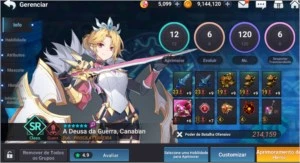 Grand Chase Mobile BR Conta End-Game [Latin America]