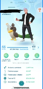 Conta Pokémon GO - Level 46 - Pokemon GO