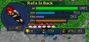 Conta Otpokemon mundo BLUE - Tibia