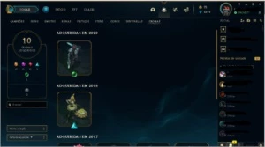 Conta PLATINA 3 com 118 skins!! - League of Legends LOL