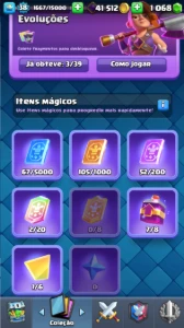 Conta Clash Royale e Clash of Clans