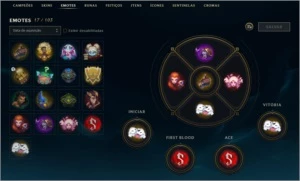 Conta de League of Legends (95 Skins) LOL