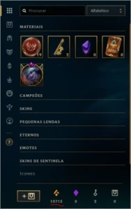 Conta de League of Legends (95 Skins) LOL