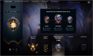 Conta de League of Legends (95 Skins) LOL