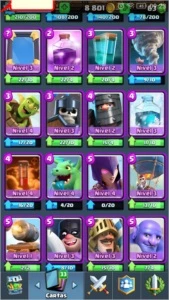 CLASH ROYALE 11 LENDÁRIAS LEVEL 10 QUASSE 11 3345 TROFEUS