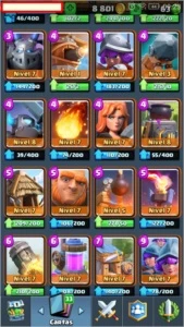 CLASH ROYALE 11 LENDÁRIAS LEVEL 10 QUASSE 11 3345 TROFEUS