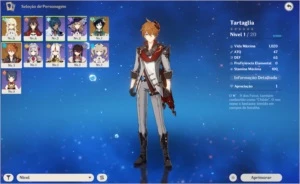 Genshin Impact / AR 7 / Venti + Tartaglia (Childe) + 5 SR