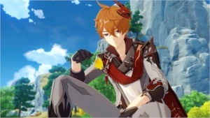 Conta com Childe, Diluc e Jean,por conta que tenha Xiao - Genshin Impact