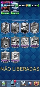 CONTA CLASH ROYALE, 300MIL GOLD, 1500 GEMAS