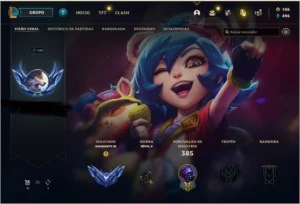 Conta diamante com mais de 120 champs, 79 skins - League of Legends LOL