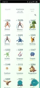 Conta Pokémon Go Lv 22