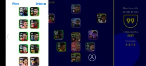 Conta do Efootball Mobile - eFootball PES