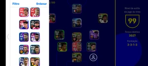 Conta do Efootball Mobile - eFootball PES