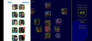Conta do Efootball Mobile - eFootball PES
