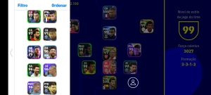 Conta do Efootball Mobile - eFootball PES