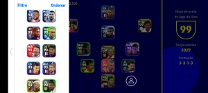 Conta do Efootball Mobile - eFootball PES