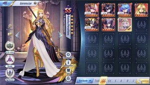 Vendo Conta SSA com todos os personagens - Saint Seiya Awakening