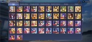 Vendo Conta SSA com todos os personagens - Saint Seiya Awakening