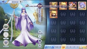 Vendo Conta SSA com todos os personagens - Saint Seiya Awakening