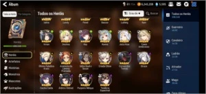 Conta epic seven servidor global - Outros