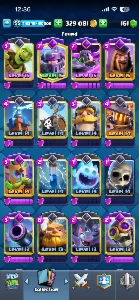 Conta Clash Royale (11 Evos Lvl 55)