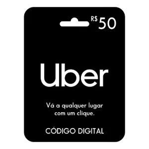 uber gift card 50 R$ envio automatico ok - Gift Cards