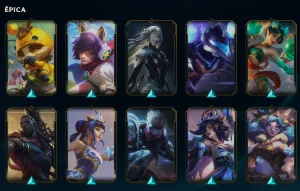 Conta LoL Nível 115 – 48 Skins Ultimate + Mítica + Lendária - League of Legends