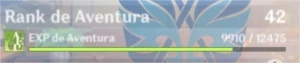 Conta genshim impact AR 42 - Genshin Impact