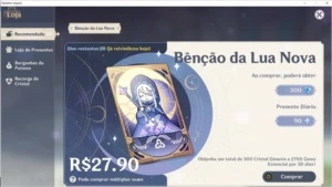 Conta genshim impact AR 42 - Genshin Impact