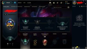 CONTA PLAT2 LOL - League of Legends