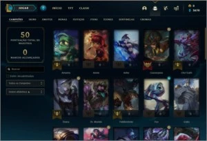 CONTA PLAT2 LOL - League of Legends