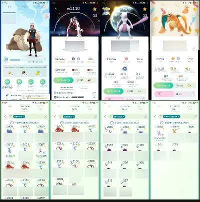 LVL 38 | Mewtwo 100% com Fundo  | 17 Lendários Q269 - Pokémon