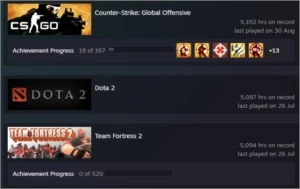 CONTA CS GO / DOTA 2 / TF 2 / 5000HORAS / 5K HORAS / 2010 - Counter Strike