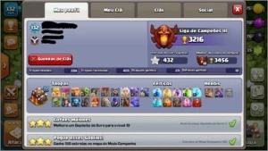 Cv10, XP 132/ muito barato - Clash of Clans