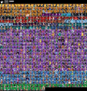 Conta Fortnite 717 Skins, Wonder, Travis Scott, Mint, Glow