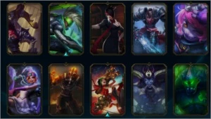 CONTA DIAMANTE 2 + 25K EA + SKINS - League of Legends LOL